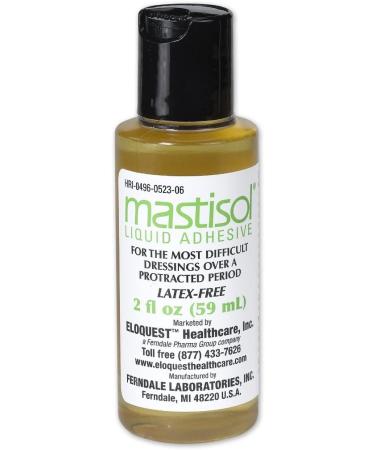 Mastisol Liquid Adhesive Latex-Free 2 fl oz by Ferndale