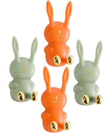 Alipis 16 StK Self-Adhesive Sticky Hooks - Caricature Towel & Luffa Holders Wall Key Hooks & Razor Holders for Bathroom | International Shipping Available - Buy Online on GoSupps.com