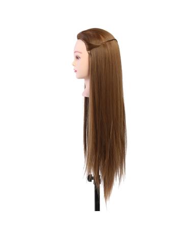 Heat-Resistant Eco-Friendly Mannequin Head | Real Hair Styling Training Tool for Hairdressers & Beauty Schools - International Shipping - Buy Online on GoSupps.com