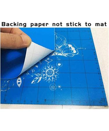 Frisco Craft Blue Stencil Vinyl Film Roll - 12x30 Ft - Compatible with Cricut & CNC Cutting Machines for Cards, Journals, Crafts - Buy Online on GoSupps.com