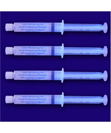 INSTANT WHITE SMILE optimized 40cc GELL ONLY syringes (NO TRAYS) 36% Professional Strength Carbamide Peroxide Teeth Whitening Gel only