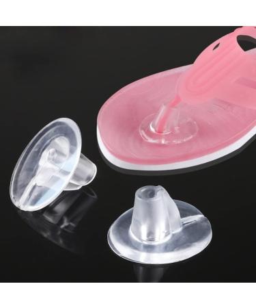 Buy 5 Pairs Anti-Slip Silicone Thong Sandal Toe Guards | Cushions & Protectors for Flip-Flops | Clear Self-Adhesive Toe Pads - International Shipping Available - Buy Online on GoSupps.com