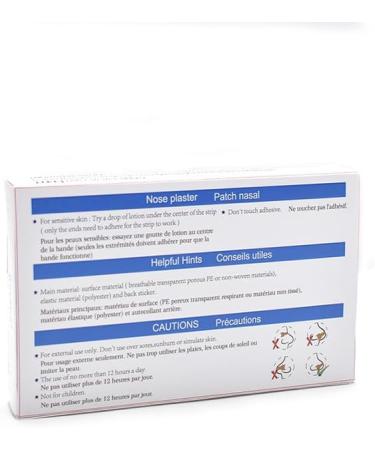 Chargenyang Breathe Better Nasal Strips to Reduce Snoring Drug-Free Works Instantly to Improve Sleep Relieve Nasal Congestion (120PCS) - Buy Online on GoSupps.com