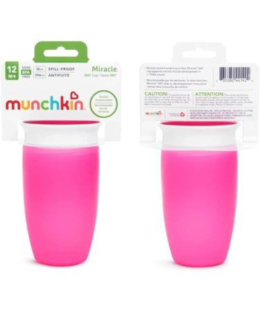 Munchkin 44142 10 Oz. Miracle 360 Cup - Assorted Colors | Leak-Proof Sippy Cup - Buy Online on GoSupps.com