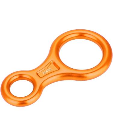 Alomejor 35KN Climbing Figure 8 Rappelling Safety Ring - Mountaineering & Rock Climbing Gear in Orange - Buy Online on GoSupps.com