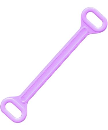 Figure 8 Fitness Resistance Band | Portable High Strength Exercise Bands Soft and Comfortable Elastic Ropes for Women Girlfriend Mother Wife Purple - Buy Online on GoSupps.com