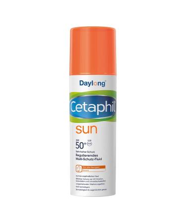 CETAPHIL Sun Daylong SPF 50+ Moisturizing Fluid for Face - 50 ml | Best Sunscreen for All Skin Types | Buy Online Internationally - Buy Online on GoSupps.com