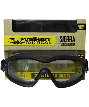 Valken Boy V-Tac Sierra Airsoft Goggles - Black/Yellow - Size M - International Shipping Available - Buy Online on GoSupps.com