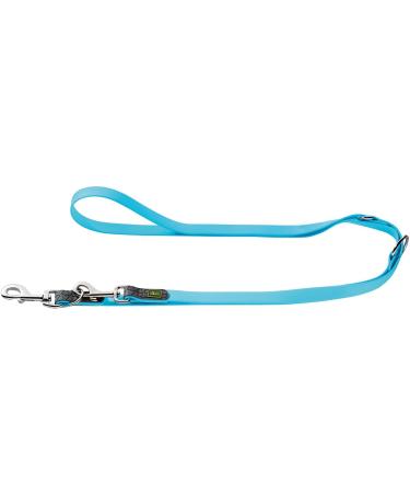 HUNTER CONVENIENCE Adjustable dog leash plastic material 1.5 x 200 cm turquoise turquoise 1.5 x 200 cm - Buy Online on GoSupps.com