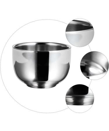 FRCOLOR 3-Piece Castle Foam Shaping Shave Cup Set | Stainless Steel Razor Shell for Men | Rustproof Shaving Brush Accessories - Buy Online on GoSupps.com