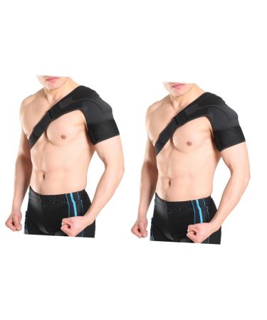 FRCOLOR 2pcs Breathable Shoulder Strap Shoulder Brace Shoulder Pad Strap Shoulder Support