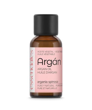 Essenciales Essenciales - Organic Argania Spinosa Vegetable Oil 30 ml | 100% Pure and Natural - 1st Cold Pressure - Certified Organic and Ecological
