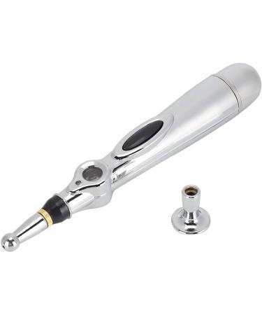 Agate Electronic Acupuncture Pen | Body Massage Device for Pain Relief | Meridian Energy Pen with 2 Massage Heads - Buy Online on GoSupps.com