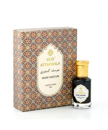 prime craft Musk Kasturi Attar (12ml) | Long Lasting Roll On Attar | Alcohol Free Perfume Oil | Authentic Arabic Fragrance Oil for Unisex