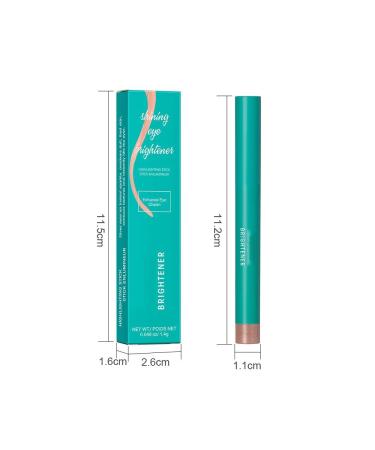 4Pcs Eyeshadow Stick Set - Glitter Highlighter & Long Lasting Eye Makeup | Shimmering Creamy Eye Liner in 4 Colors - Buy Online on GoSupps.com