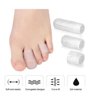 10 Pairs of Sports Toe Protection for Hammer Toe Relief - Silicone Toe Separators & Comfort Solutions - Buy Online on GoSupps.com