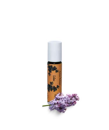 Adirondack Fragrance & Flavor Farm ADK Lilac Botanical Perfume Roller .33 oz (10 mL) Natural Hypoallergenic & Clean Perfume for Women & Men with Notes of Lilac Heliotrope & Cedar 0.33 Fl Oz (Pack of 1)