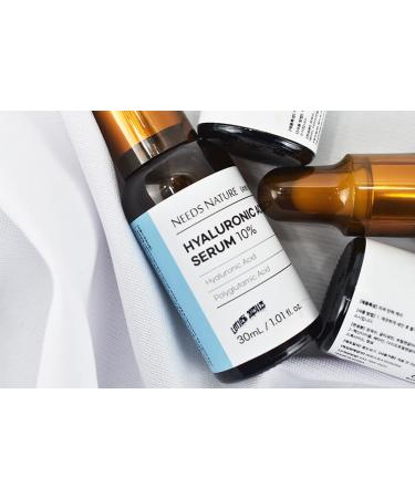 Buy NEEDS NATURE DIY Hyaluronic Acid Serum 10% | 1.01fl.oz/30ml | Hydrate & Rejuvenate | International Shipping Available - Buy Online on GoSupps.com