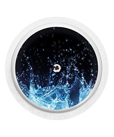Sticker for FreeStyle Libre 2 Sensor 2x Water myDili Diabetes