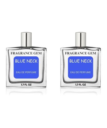 Fragrance Gem Unisex Blue Neck Perfume I Apparel Unisex Perfume 1.7 FL OZ (50 ml) PACK OF 2