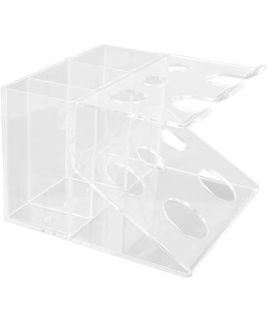 Acrylic Shaving Organizer | Professional Bathroom Shaving Holder | International Shipping Available - Buy Online on GoSupps.com