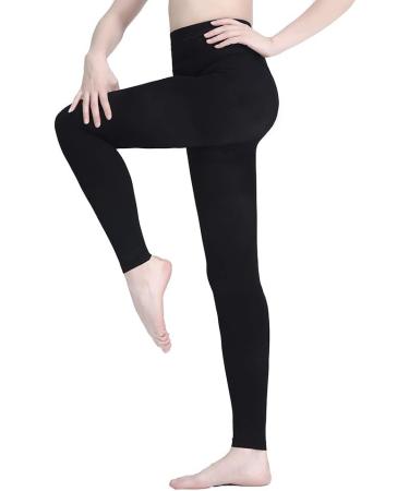 AMZAM Compression Pantyhose for Women & Men - Firm Support 20-30mmHg Footless Opaque Graduated Compression Stockings for Swelling Relief Varicose Veins & Nursing - Black M - Buy Online on GoSupps.com