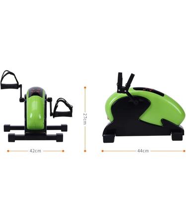 Portable Exercise Bike Rehabilitation Mini Under Desk Elliptical Electric Hand Foot Pedal Trainer Elderly Bicycle Exerciser Suitable for Home Bed Wheelchair Fitness Ellipse Leg Exerciser - Buy Online on GoSupps.com