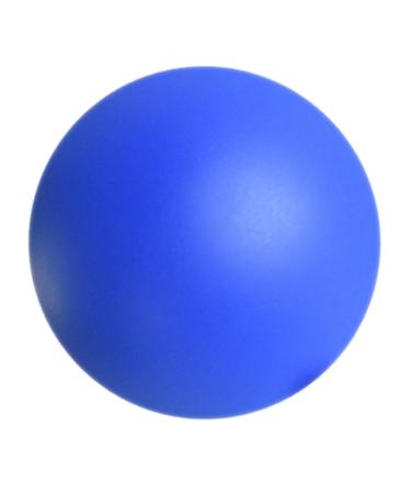 Syrisora 2.48 Inch Hand Exercise Balls PU Sponge Blue Lightweight Effective Training Finger Stress Relief for Men and Women