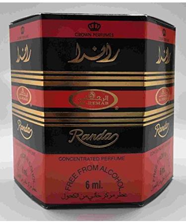 Randa - 6ml (.2oz) Roll-on Perfume Oil by Al-Rehab (Crown Perfumes) (Box of 6)