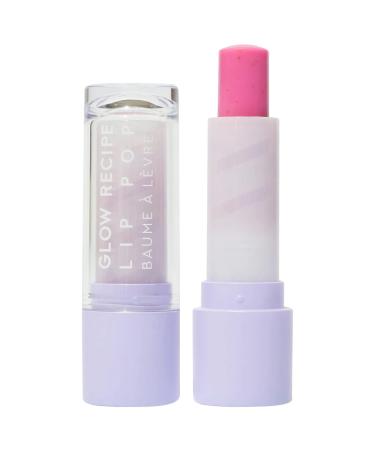 Glow Recipe Blueberry Bounce Lip Pop - Exfoliating Lip Balm with Coconut Sugar + Macadamia Oil - Do-It All Lip Balm for Dry Cracked Lips, Hydrating Cruelty-Free, Vegan Blueberry Lip Care (0.14oz) 0.14 Ounce (Pack of 1) Blu…