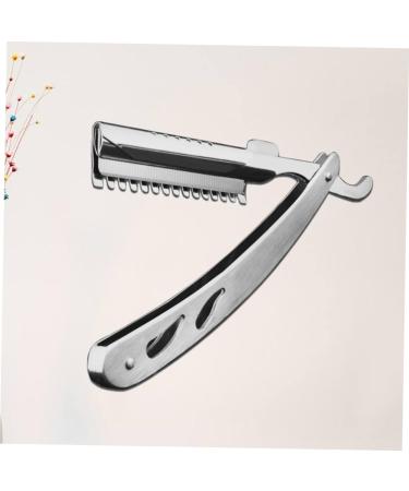 Beavorty 2ST Eyebrow Shape Tool & Vintage Steel Razor - Interchangeable Blade for Hairdressers & Beard Styling - Buy Online on GoSupps.com