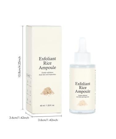 2PCS Rice Exfoliating Ampoule Set Black & White Rice Exfoliating Essence Even Skin Tone Gently Exfoliates Minimizes Pores Deeply Moisturizes and Creates Radiant Skin. - Buy Online on GoSupps.com