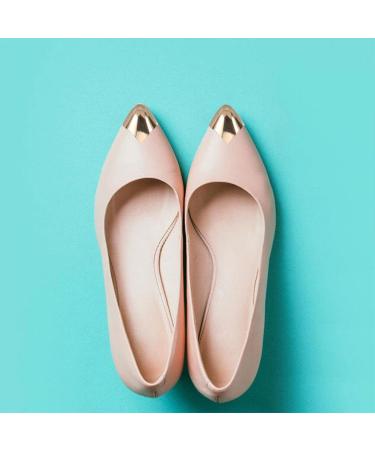 Beavorty High Heels Toe Caps - 3 Pairs Metal Pointed Protectors for Elegant Shoe Repair & Decoration - Buy Online on GoSupps.com
