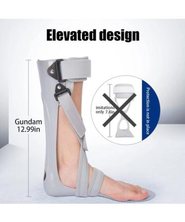Plantar Fasciitis Splint & Foot Drop Brace | Adjustable Ankle Foot Orthosis for Pain Relief - Small Right Size - Buy Online on GoSupps.com