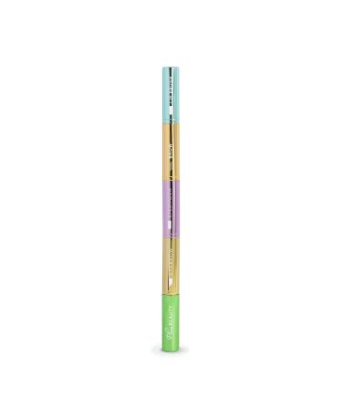 4-in-1 Stackable Travel Makeup Brush Set | Multi-functional Beauty Essential for On-the-Go - Buy Online on GoSupps.com