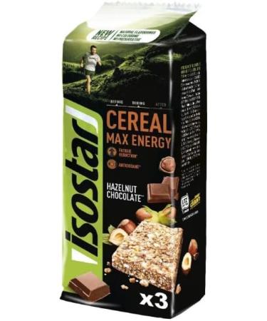 ISOSTAR - Barres C r al Max Noisettes Chocolat 165G - Lot De 4 - Livraison Gratuite - Buy Online on GoSupps.com