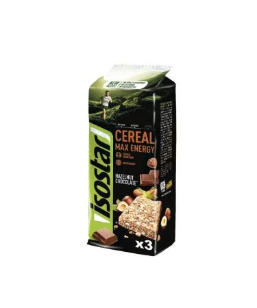 ISOSTAR - Barres C r al Max Noisettes Chocolat 165G - Lot De 4 - Livraison Gratuite