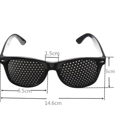 2 PACK Glasses for Vision Improvement Vision Correction Glasses Vision Training Astigmatism Eyeglasses for Vision Care Unisex(Black+Blue) - Buy Online on GoSupps.com