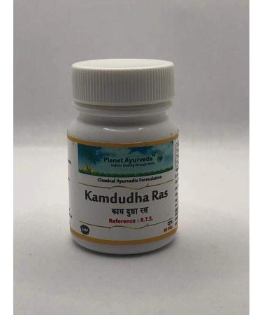 Planet Ayurveda Kamdudha Ras - Classical Ayurvedic Herbo-Mineral Preparation-Single Bottle