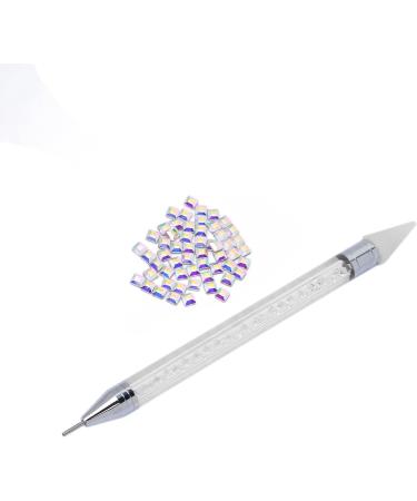 Nail Art Rhinestones Not Fade Bright and Colorful Glass Rhinestones with Storage Box for Nail Salon - Buy Online on GoSupps.com