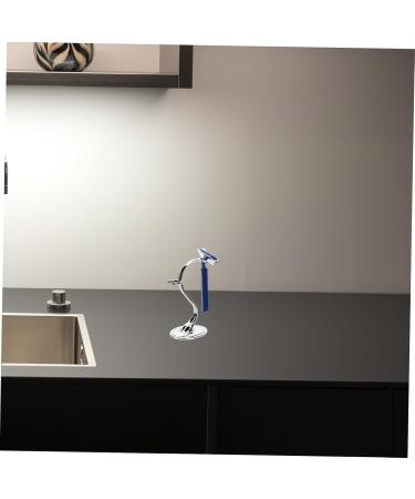 Beaupretty Razor Holder & Beard Brush Stand | Zinc Alloy Shaving Organizer for Men - Durable Bathroom Razor Stand & Shave Brush Holder - Buy Online on GoSupps.com