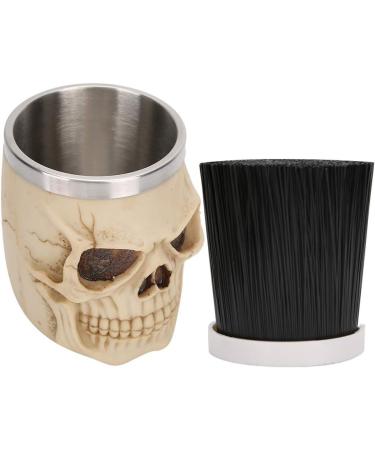 ZJchao Cool Retro Barber Shop Scissors Storage Rack Detachable Design for Storage Suitable for Various Tools 201 Stainless Steel + Resin Primitive Skull Color with Six Storage - Buy Online on GoSupps.com