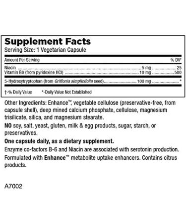Buy Mt. Angel Vitamins 5-HTP Serotonin Support (30 Vegetarian Capsules) | International Shipping Available - Buy Online on GoSupps.com