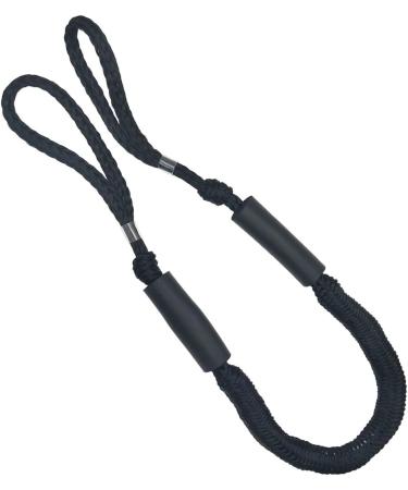 Bungee Dock Line Mooring Rope for Boat 4ft Black - 4 Pack - Buy Online on GoSupps.com