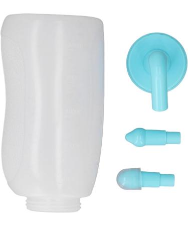 Gentle Nasal Rinse Kit 500mL - Congestion Relief Softens Mucus Easy to Use Suitable for All Ages with 2 Nozzles - Buy Online on GoSupps.com