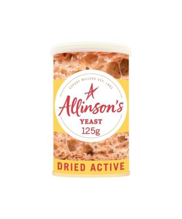 Allinson Dried Active Baking Yeast 125g