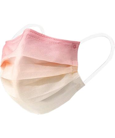 Fashion rainbow gradient color mask-color cute personality disposable rainbow gradient 9.5*17.5cm - Buy Online on GoSupps.com