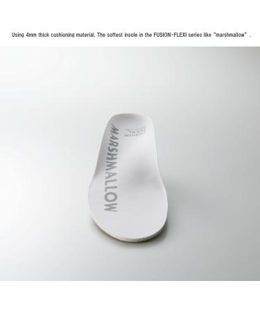 Marshmallow Insoles for Men & Women - 9-11 in Relieve Foot Pain & Plantar Fasciitis Arch Support for Flat Feet - Buy Online on GoSupps.com