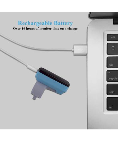 Viatom Pulse Oximeter - Accurate Sleep Oximeter for SPO2 & Heart Rate Monitoring with Vibration Alarm | Free App & Reports | International Shipping Available - Buy Online on GoSupps.com