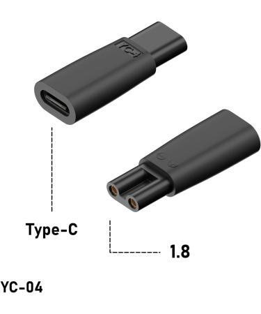 ZBIianxer Professional Type C Power Adapter Charger - Replacement Charging Head for Shaver - Universal Type C Shaver Charger Adapter - Buy Online on GoSupps.com